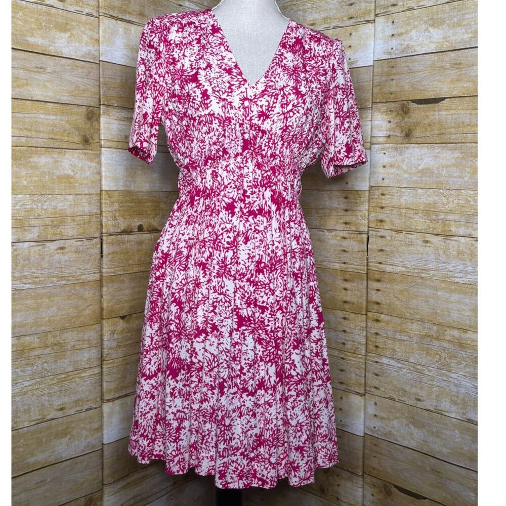 ANTHROPOLOGIE HD IN PARIS FELICITY ARCHIPELAGO FLORAL CASUAL WEAR DRESS  SZ. 2